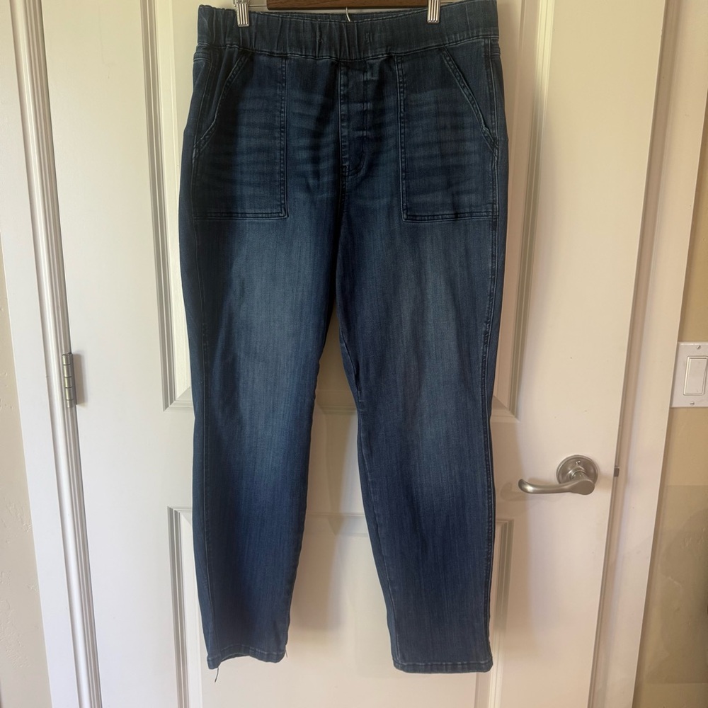 Judy Blue Relaxed Fit Dark Blue Jeans stretch joggers